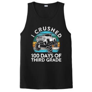 I Crushed 100 Days Of Third Grade Gift Fun 3rd Class School Cool Gift PosiCharge Competitor Tank