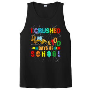 I Crushed 100 Days Of School Excavator Construction Great Gift PosiCharge Competitor Tank