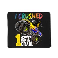 I Crushed 1st Grade Monster Truck Graduation Cap Mousepad