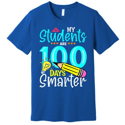 I Crushed 100 Days Of School Monster Truck Cute Gift Funny Gift Premium T-Shirt