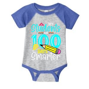 I Crushed 100 Days Of School Monster Truck Cute Gift Funny Gift Infant Baby Jersey Bodysuit