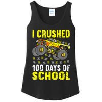 I Crushed 100 Days Of School Monster Truck Ladies Essential Tank