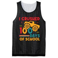 I Crushed 100 Days Of School Mesh Reversible Basketball Jersey Tank