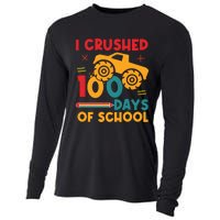 I Crushed 100 Days Of School Cooling Performance Long Sleeve Crew