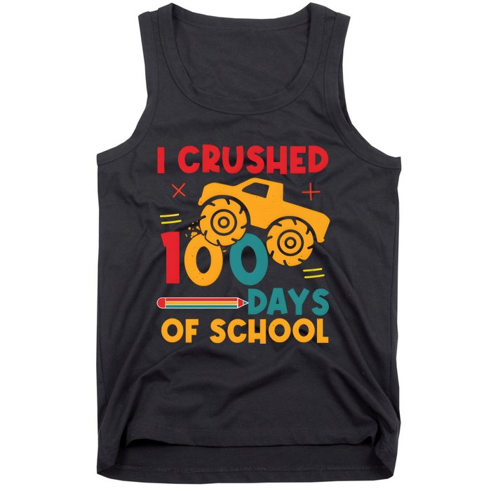 I Crushed 100 Days Of School Tank Top