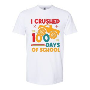 I Crushed 100 Days Of School Softstyle CVC T-Shirt