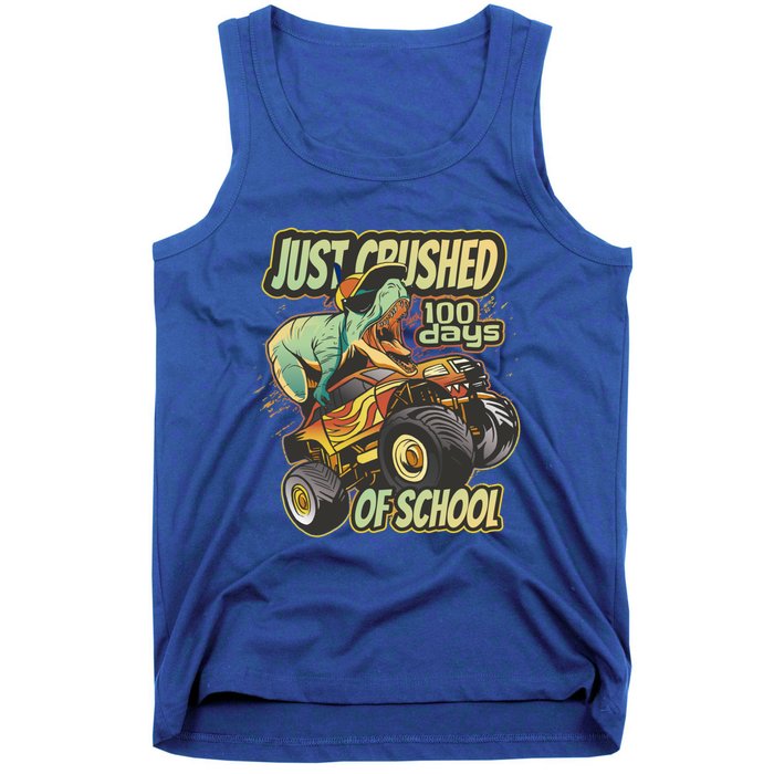 I Crushed 100 Days Of First Grade 100th Day Of School Meaningful Gift Tank Top