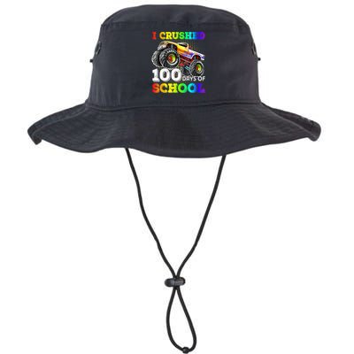 I Crushed 100 Days Of School Monster Truck For Legacy Cool Fit Booney Bucket Hat