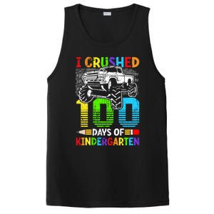 I Crushed 100 Days Of Kindergarten 100th Day Of School Funny Gift PosiCharge Competitor Tank