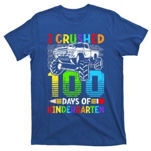 I Crushed 100 Days Of Kindergarten 100th Day Of School Funny Gift T-Shirt