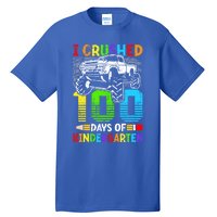 I Crushed 100 Days Of Kindergarten 100th Day Of School Funny Gift Tall T-Shirt