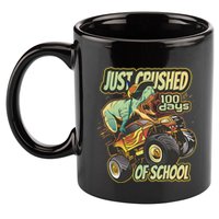 I Crushed 100 Days Of School 100th Day Tgiftrex Funny 100th Gift 11oz C Handle Ceramic Mug
