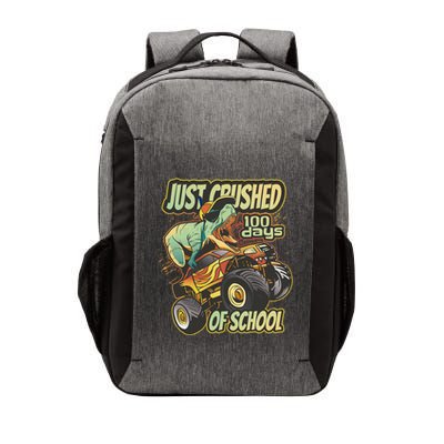 I Crushed 100 Days Of School 100th Day Tgiftrex Funny 100th Gift Vector Backpack