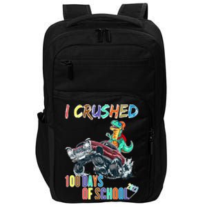 I Crushed 100 Days Of School Cute Gift Impact Tech Backpack