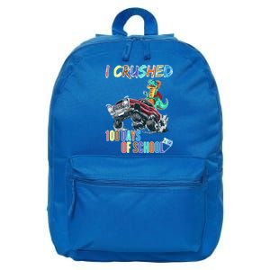 I Crushed 100 Days Of School Cute Gift 16 in Basic Backpack