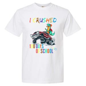 I Crushed 100 Days Of School Cute Gift Garment-Dyed Heavyweight T-Shirt