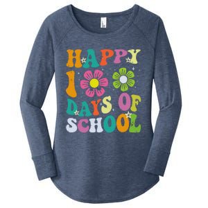 I Crushed 100 Days Of School 100th Day Of School Women's Perfect Tri Tunic Long Sleeve Shirt