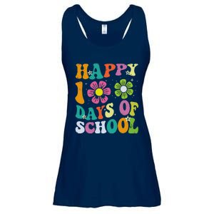 I Crushed 100 Days Of School 100th Day Of School Ladies Essential Flowy Tank