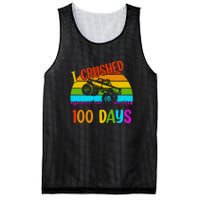 Kids I Crushed 100 Days Of School Boys Monster Mesh Reversible Basketball Jersey Tank