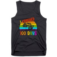 Kids I Crushed 100 Days Of School Boys Monster Tank Top