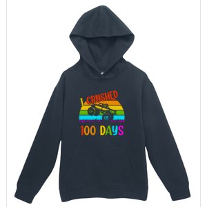 Kids I Crushed 100 Days Of School Boys Monster Urban Pullover Hoodie