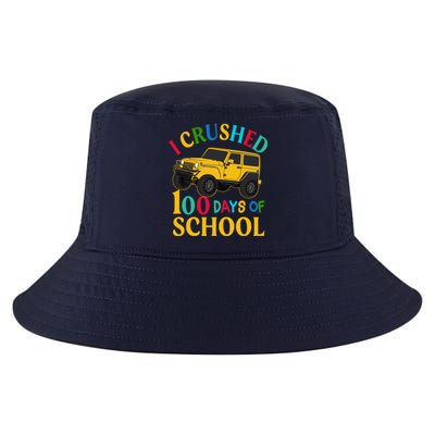 I Crushed 100 Days Of School Cool Comfort Performance Bucket Hat