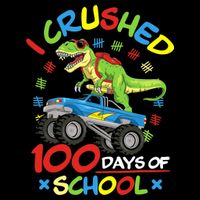 I Crushed 100 Days Of School 100th Day Of School Boys Girls Impact Tech Backpack