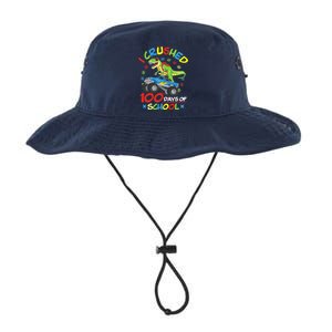 I Crushed 100 Days Of School 100th Day Of School Boys Girls Legacy Cool Fit Booney Bucket Hat