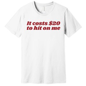 It Costs 20 To Hit On Me Premium T-Shirt