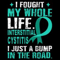Interstitial Cystitis Awareness Teal Ribbon Support Family Impact Tech Backpack