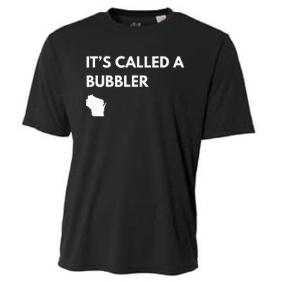 ItS Called A Bubbler Wisconsin Pride Design Cooling Performance Crew T-Shirt