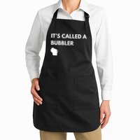 ItS Called A Bubbler Wisconsin Pride Design Apron