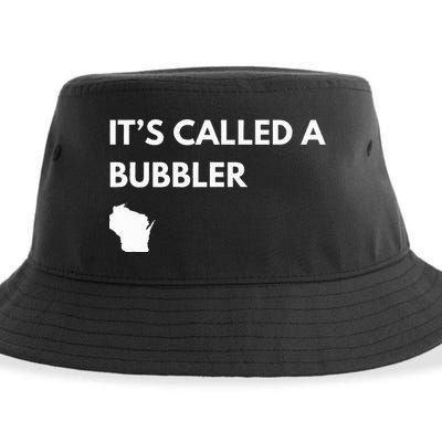 ItS Called A Bubbler Wisconsin Pride Design Sustainable Bucket Hat