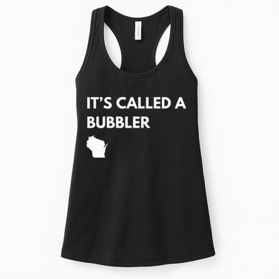 ItS Called A Bubbler Wisconsin Pride Design Womens Tank Top