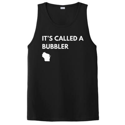 ItS Called A Bubbler Wisconsin Pride Design PosiCharge Competitor Tank