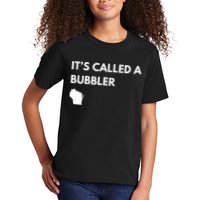 ItS Called A Bubbler Wisconsin Pride Design Kids T-Shirt