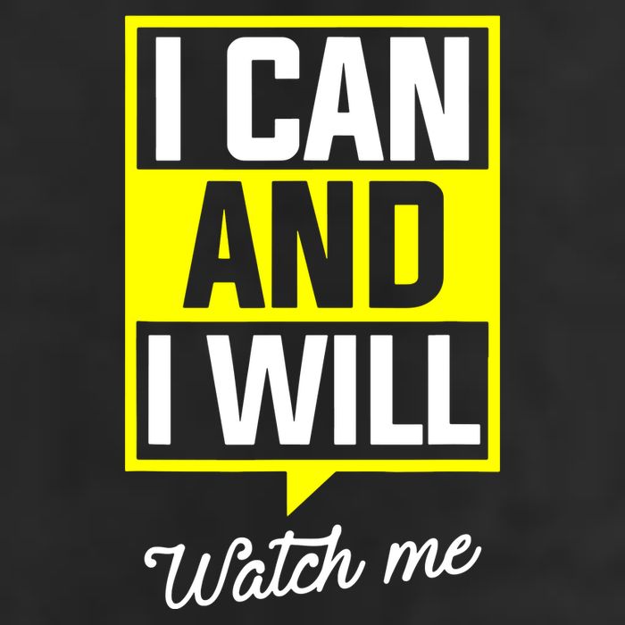 I Can And I Will Watch Me Motivational Inspirational Quote 15oz Campfire Ceramic Mug