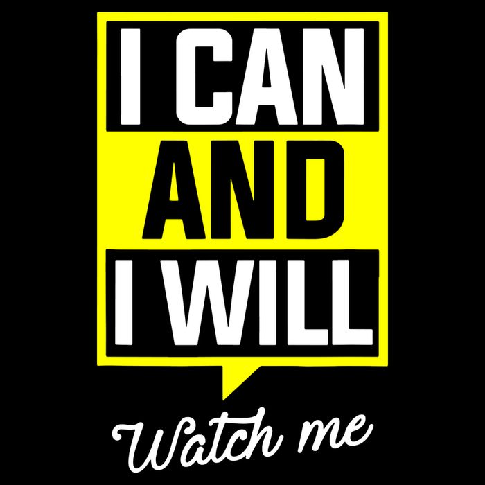 I Can And I Will Watch Me Motivational Inspirational Quote Visor