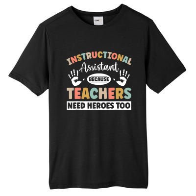 Instructional Coach Activity Instructional Assistant Tall Fusion ChromaSoft Performance T-Shirt