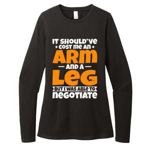 It Cost an Arm and a Leg - Funny Amputation Leg Amputee Womens CVC Long Sleeve Shirt