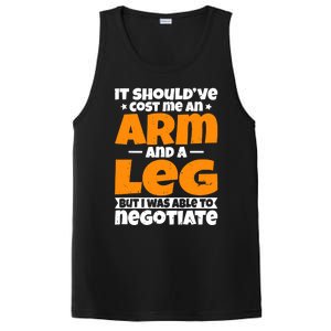 It Cost an Arm and a Leg - Funny Amputation Leg Amputee PosiCharge Competitor Tank