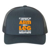 It Cost an Arm and a Leg - Funny Amputation Leg Amputee Yupoong Adult 5-Panel Trucker Hat