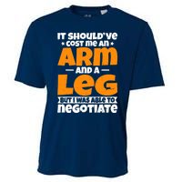 It Cost an Arm and a Leg - Funny Amputation Leg Amputee Cooling Performance Crew T-Shirt