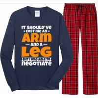 It Cost an Arm and a Leg - Funny Amputation Leg Amputee Long Sleeve Pajama Set