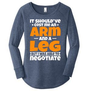 It Cost an Arm and a Leg - Funny Amputation Leg Amputee Women's Perfect Tri Tunic Long Sleeve Shirt