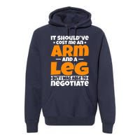 It Cost an Arm and a Leg - Funny Amputation Leg Amputee Premium Hoodie