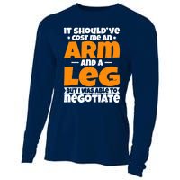 It Cost an Arm and a Leg - Funny Amputation Leg Amputee Cooling Performance Long Sleeve Crew