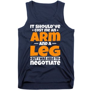 It Cost an Arm and a Leg - Funny Amputation Leg Amputee Tank Top