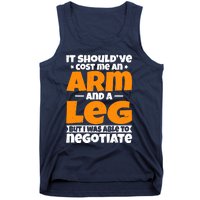 It Cost an Arm and a Leg - Funny Amputation Leg Amputee Tank Top