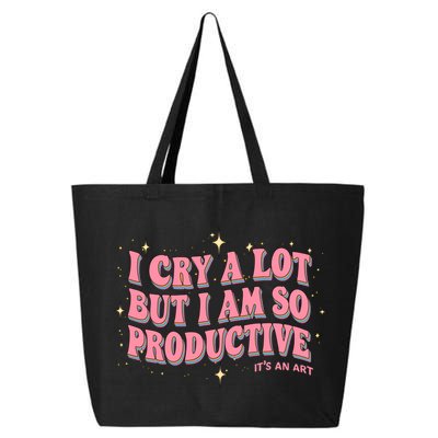 I Cry A Lot But I Am So Productive Its An Art Ttpd Taylor Lover 25L Jumbo Tote
